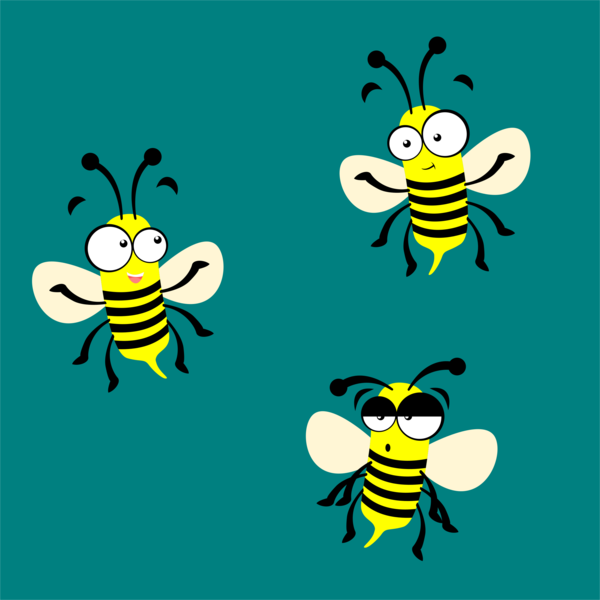 Free Bee Insect Honey Bee Bee Clipart Clipart Transparent Background