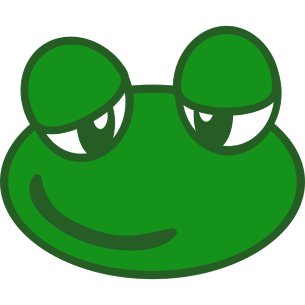 Free Frog Frog Eyewear Smile Clipart Clipart Transparent Background