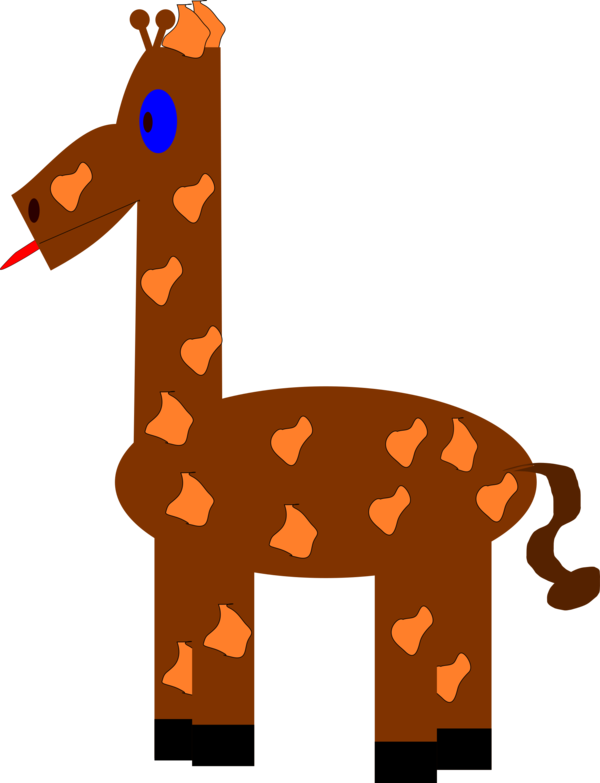 Free Giraffe Giraffe Giraffidae Clipart Clipart Transparent Background