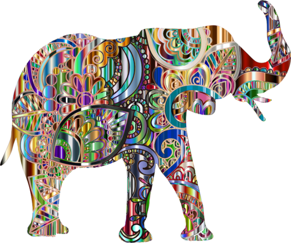 Free Elephant Elephant Indian Elephant Visual Arts Clipart Clipart Transparent Background