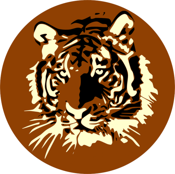 Free Cat Tiger Logo Clipart Clipart Transparent Background