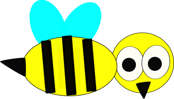 Free Bee Smiley Line Smile Clipart Clipart Transparent Background