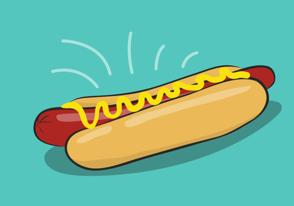 Free Dog Hot Dog Food Shoe Clipart Clipart Transparent Background