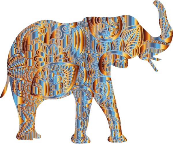 Free Elephant Indian Elephant Animal Figure African Elephant Clipart Clipart Transparent Background