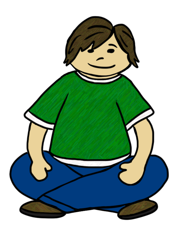 Free Reading Boy Male Sitting Clipart Clipart Transparent Background