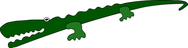 Free Dinosaur Reptile Lizard Crocodilia Clipart Clipart Transparent Background
