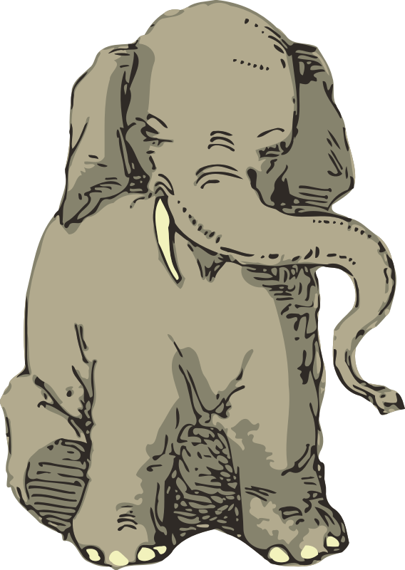 Free Elephant Elephant Indian Elephant Head Clipart Clipart Transparent Background