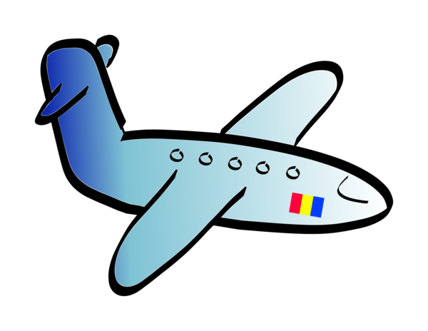 Free Fish Wing Cartoon Airplane Clipart Clipart Transparent Background