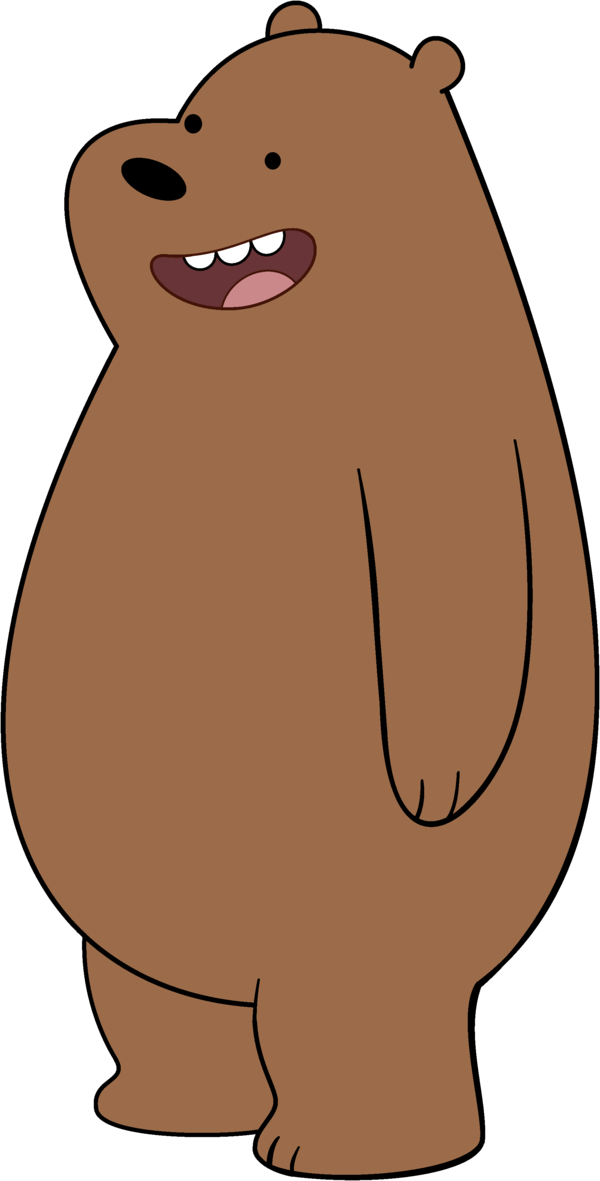 Free Bear Nose Bear Cartoon Clipart Clipart Transparent Background