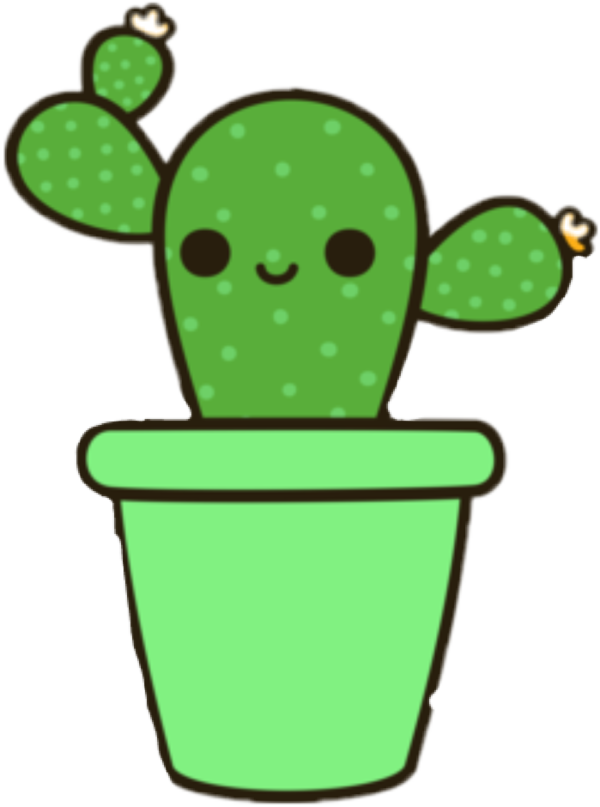 Free Frog Plant Flowerpot Cactus Clipart Clipart Transparent Background