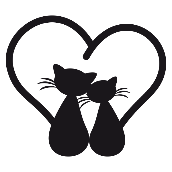 Free Cat Black And White Cat Silhouette Clipart Clipart Transparent Background