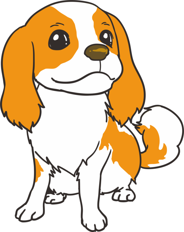 Free Dog Dog Puppy Line Clipart Clipart Transparent Background