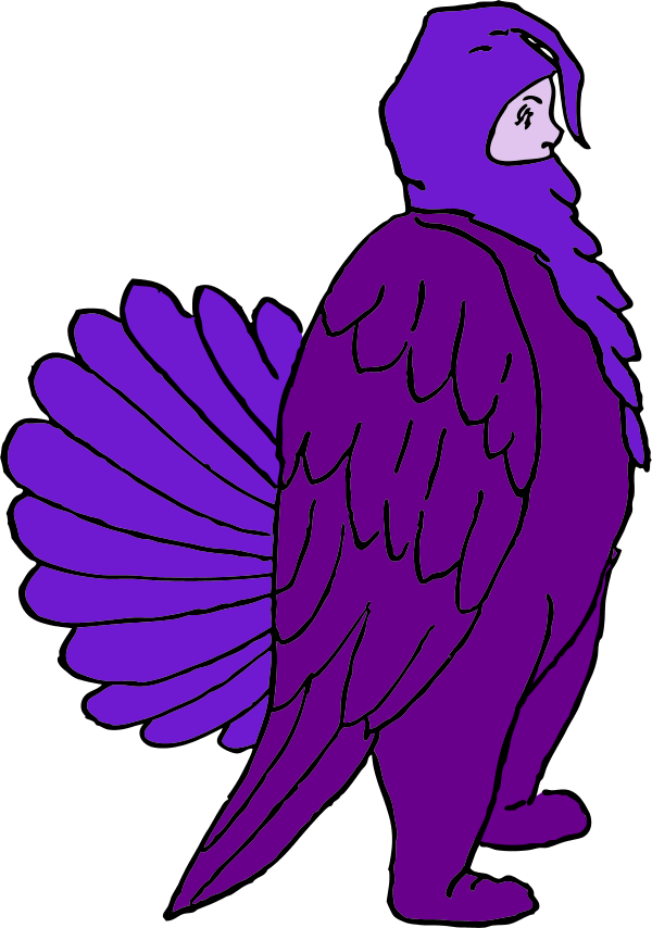 Free Bird Beak Bird Violet Clipart Clipart Transparent Background