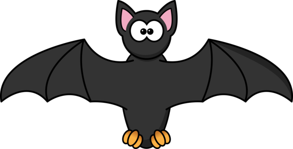 Free Bat Bat Cartoon Wing Clipart Clipart Transparent Background