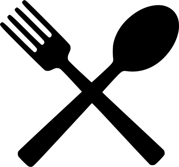 Free Dining Black And White Line Tableware Clipart Clipart Transparent Background