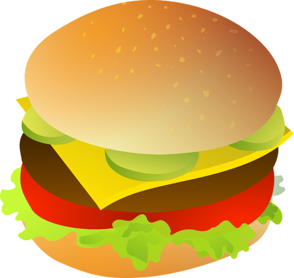 Free Dog Hamburger Cheeseburger Food Clipart Clipart Transparent Background