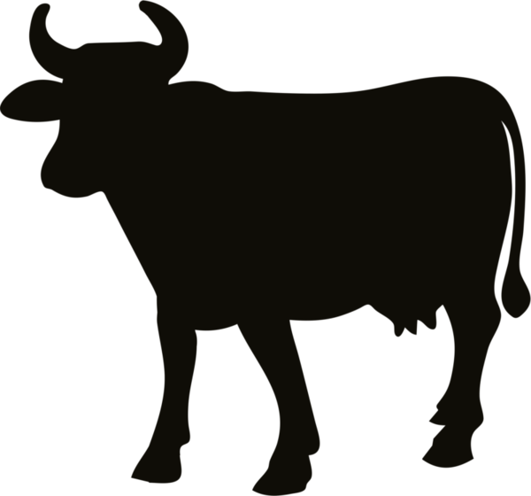 Free Cow Horn Bull Black And White Clipart Clipart Transparent Background