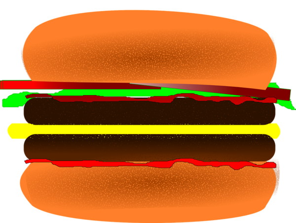 Free Dog Line Hot Dog Hamburger Clipart Clipart Transparent Background