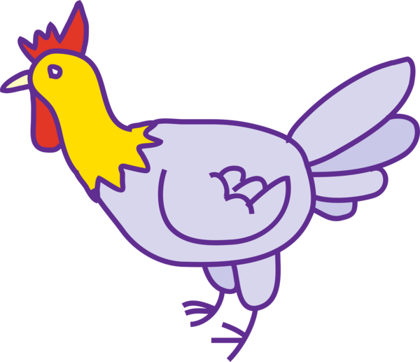 Free Bird Beak Chicken Wing Clipart Clipart Transparent Background