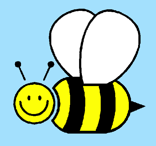 Free Bee Honey Bee Smiley Line Clipart Clipart Transparent Background