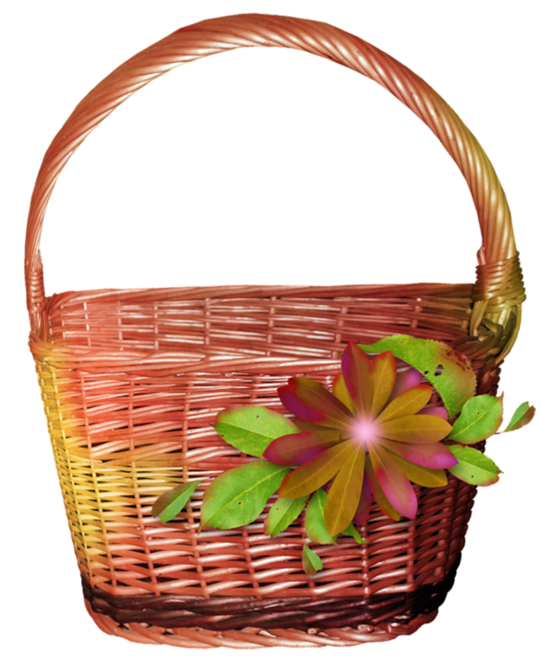 Free Picnic Basket Flowerpot Gift Basket Clipart Clipart Transparent Background