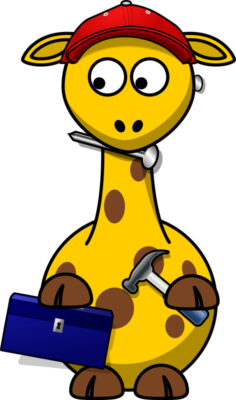 Free Giraffe Giraffe Giraffidae Cartoon Clipart Clipart Transparent Background
