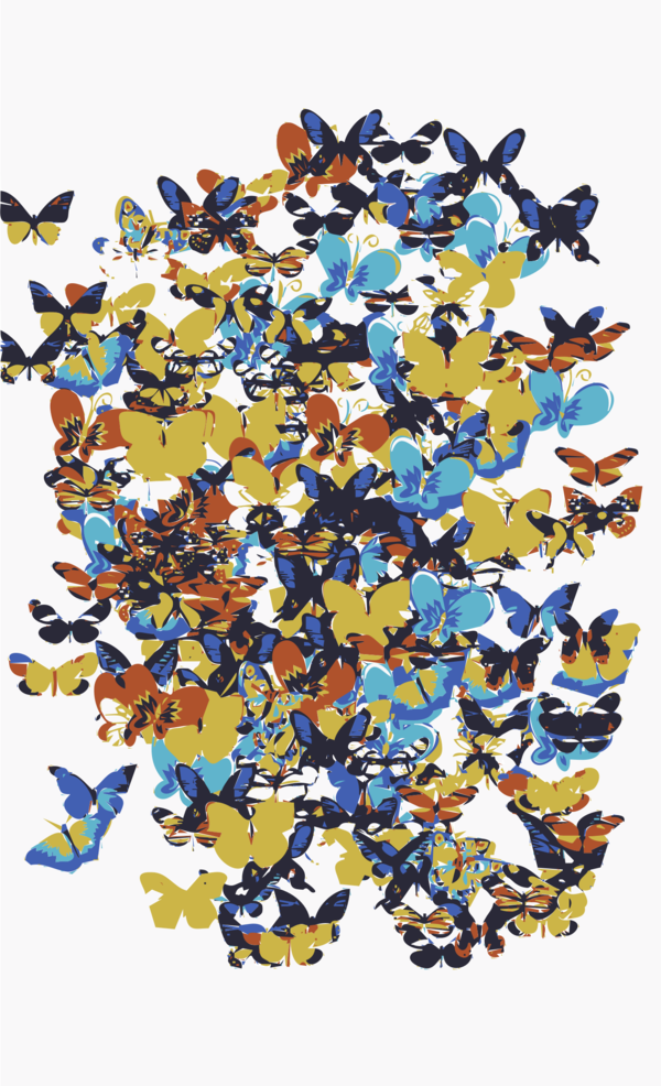 Free Butterfly Symmetry Clipart Clipart Transparent Background