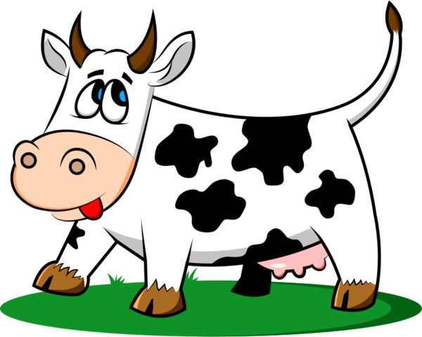 Free Cow Dairy Cow Area Food Clipart Clipart Transparent Background