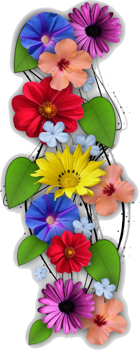 Free Butterfly Flower Flora Plant Clipart Clipart Transparent Background
