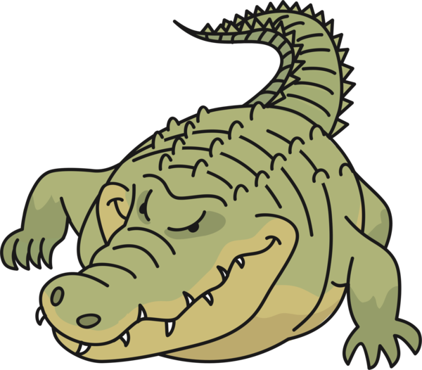 Free Dinosaur Toad Reptile Crocodilia Clipart Clipart Transparent Background