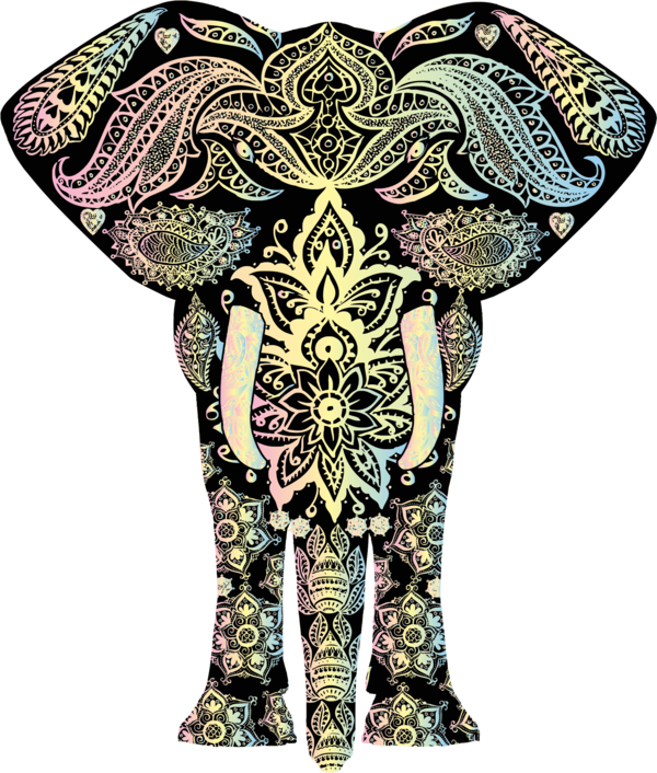Free Elephant Visual Arts Costume Design Clipart Clipart Transparent Background