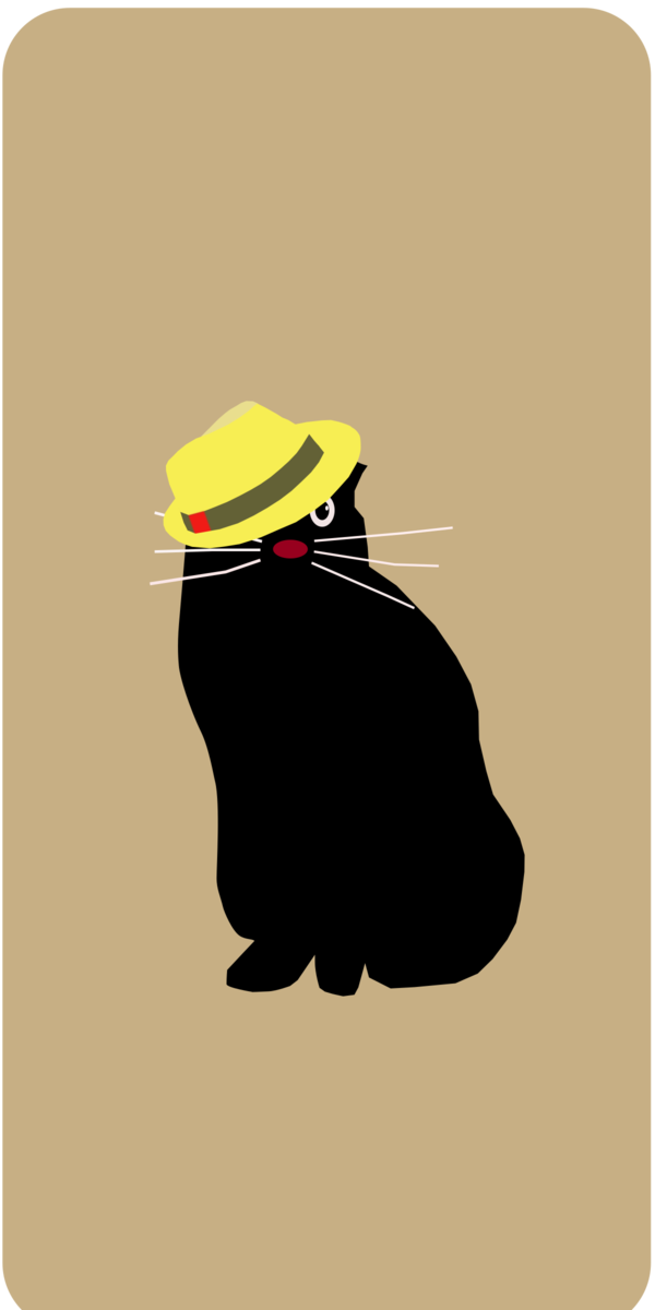 Free Cat Headgear Cat Silhouette Clipart Clipart Transparent Background