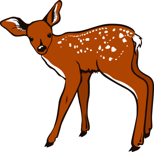 Free Hunting Deer Wildlife Antelope Clipart Clipart Transparent Background