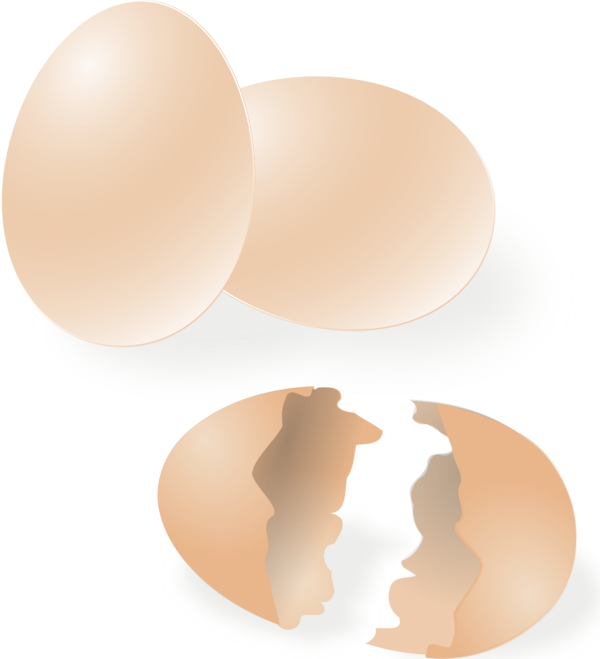Free Cheese Egg Peach Beige Clipart Clipart Transparent Background