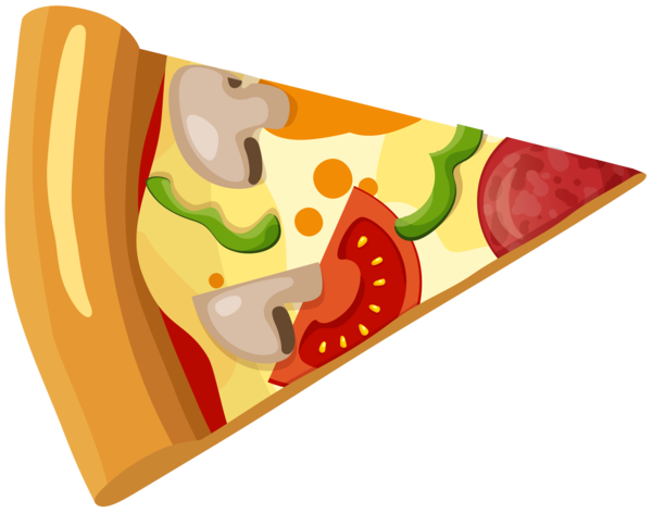 Free Pizza Food Clipart Clipart Transparent Background