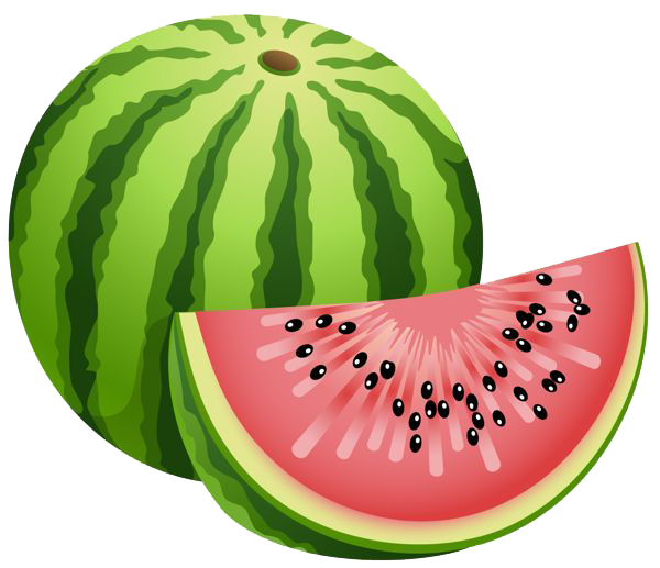 Free Vegetable Watermelon Melon Fruit Clipart Clipart Transparent Background