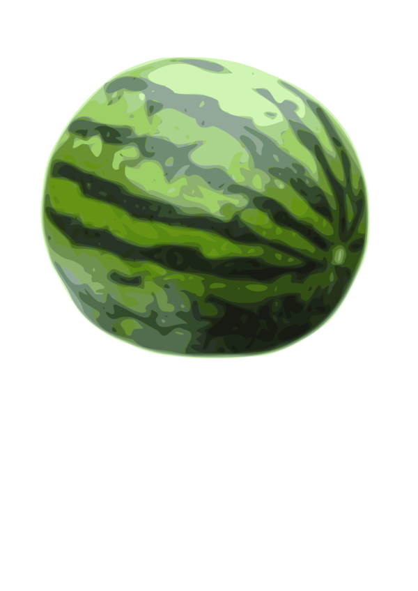 Free Fruit Watermelon Melon Citrullus Clipart Clipart Transparent Background