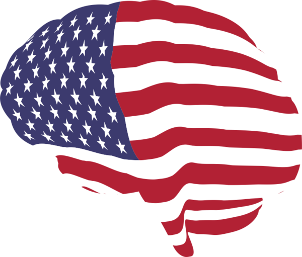 Free Sewing Flag Of The United States Headgear Line Clipart Clipart Transparent Background