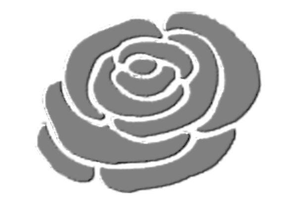 Free Rose Flower Rose Family Black And White Clipart Clipart Transparent Background