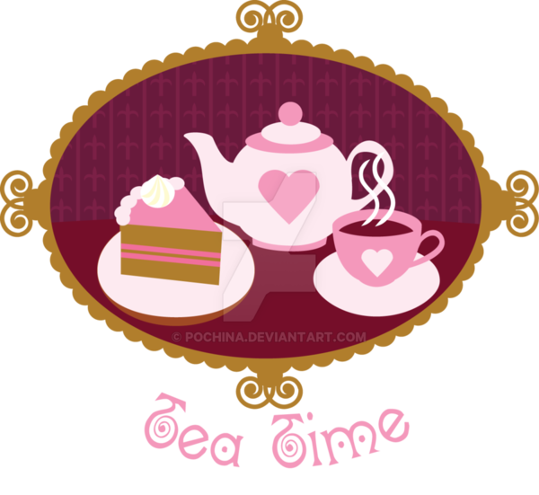 Free Tea Heart Logo Magenta Clipart Clipart Transparent Background