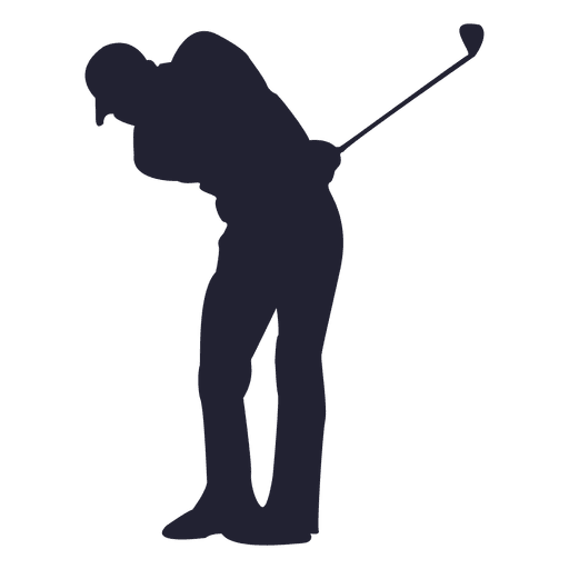 Free Golf Standing Silhouette Joint Clipart Clipart Transparent Background