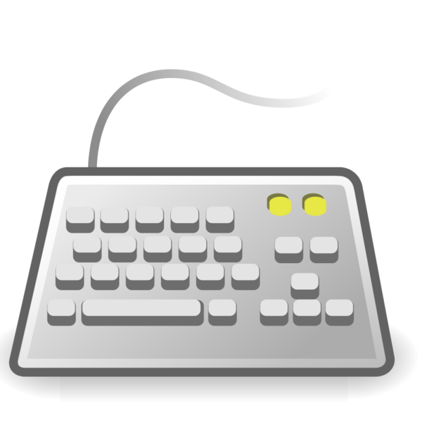 Free Office Technology Computer Keyboard Numeric Keypad Clipart Clipart Transparent Background