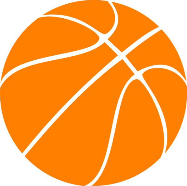 Free Basketball Line Ball Circle Clipart Clipart Transparent Background