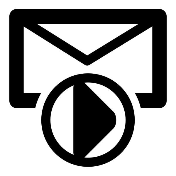 Free Email Icon Black And White Text Technology Clipart Clipart Transparent Background