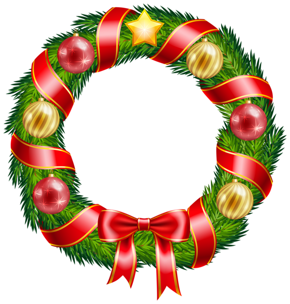 Free Christmas Christmas Decoration Christmas Ornament Wreath Clipart Clipart Transparent Background