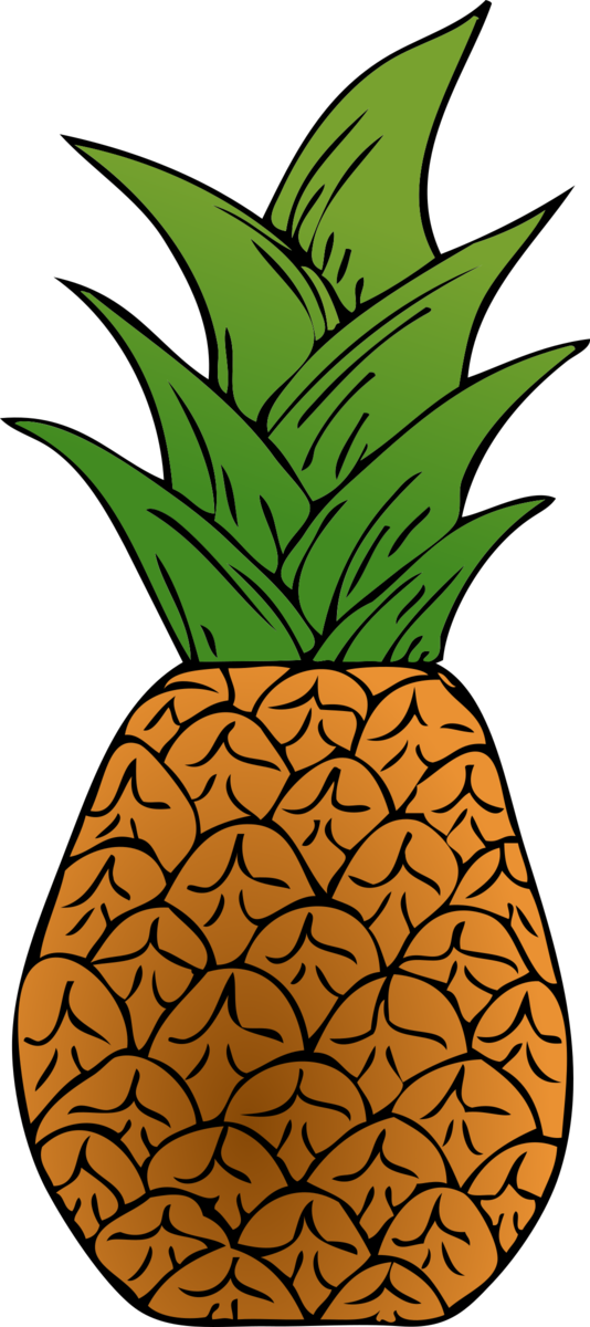 Free Tree Plant Ananas Pineapple Clipart Clipart Transparent Background