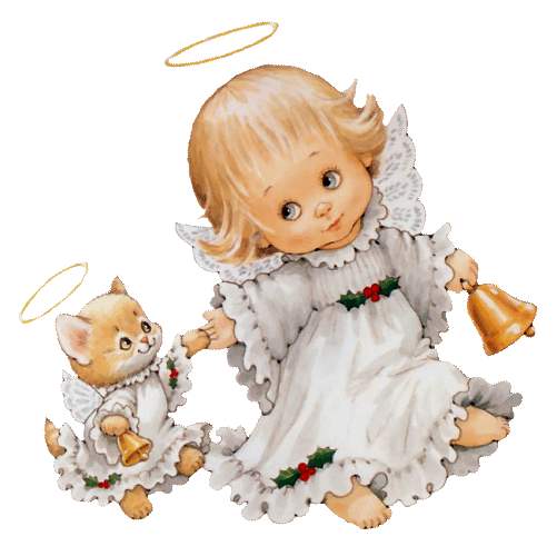 Free Christmas Doll Figurine Angel Clipart Clipart Transparent Background