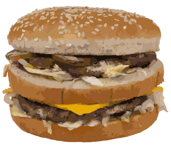 Free Restaurant Hamburger Fast Food Breakfast Sandwich Clipart Clipart Transparent Background