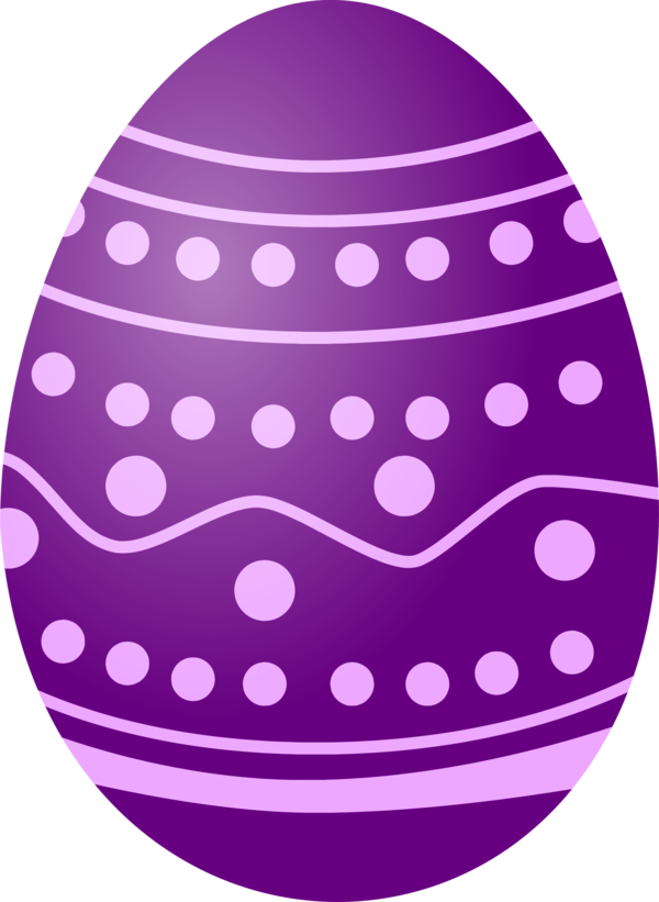Free Easter Violet Magenta Easter Egg Clipart Clipart Transparent Background