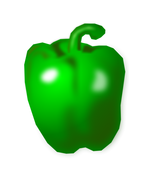Free Fruit Vegetable Bell Pepper Peppers Clipart Clipart Transparent Background